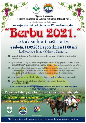 Tradicionalna IX. međunarodna berba 2021. 