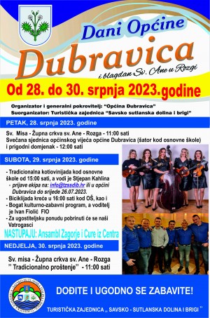 Dani Općine Dubravica 2023.