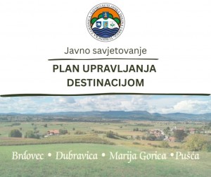 PLAN UPRAVLJANJA DESTINACIJOM - JAVNO SAVJETOVANJE
